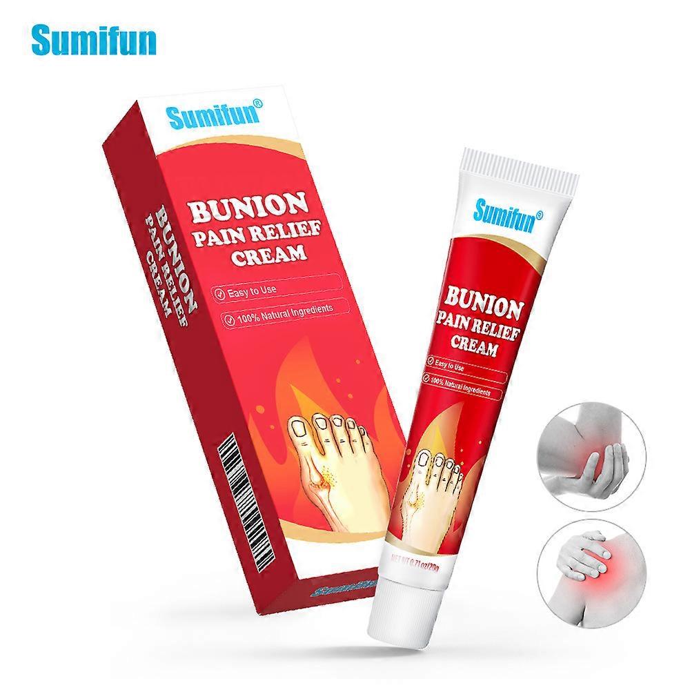 Sumifun Bunion fájdalomcsillapító krém, Bunion fájdalomcsillapító krém a bütyök megkönnyebbülésére és lábujjak duzzanatára - fájdalomcsillapító lábkrém