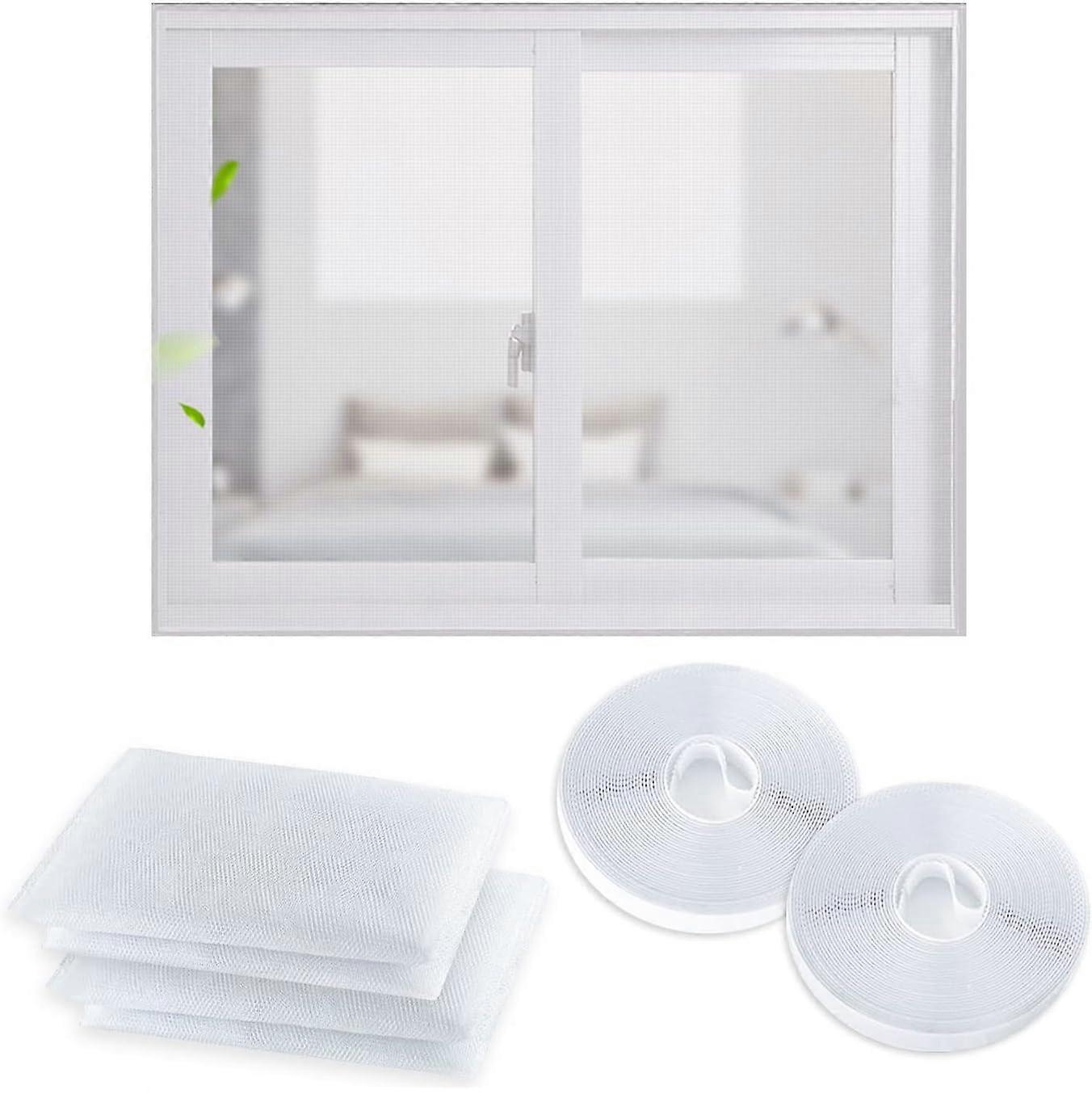 White Viscous Mosquito Net - 130150cm Window Stickers