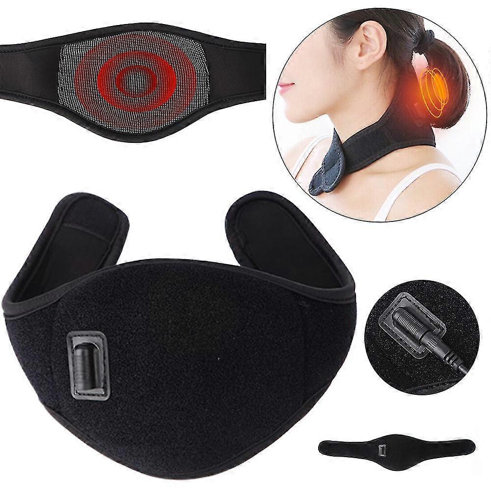 Portable Electric Usb Heating Neck Cover Winter Warm Thermal Neck Wrap