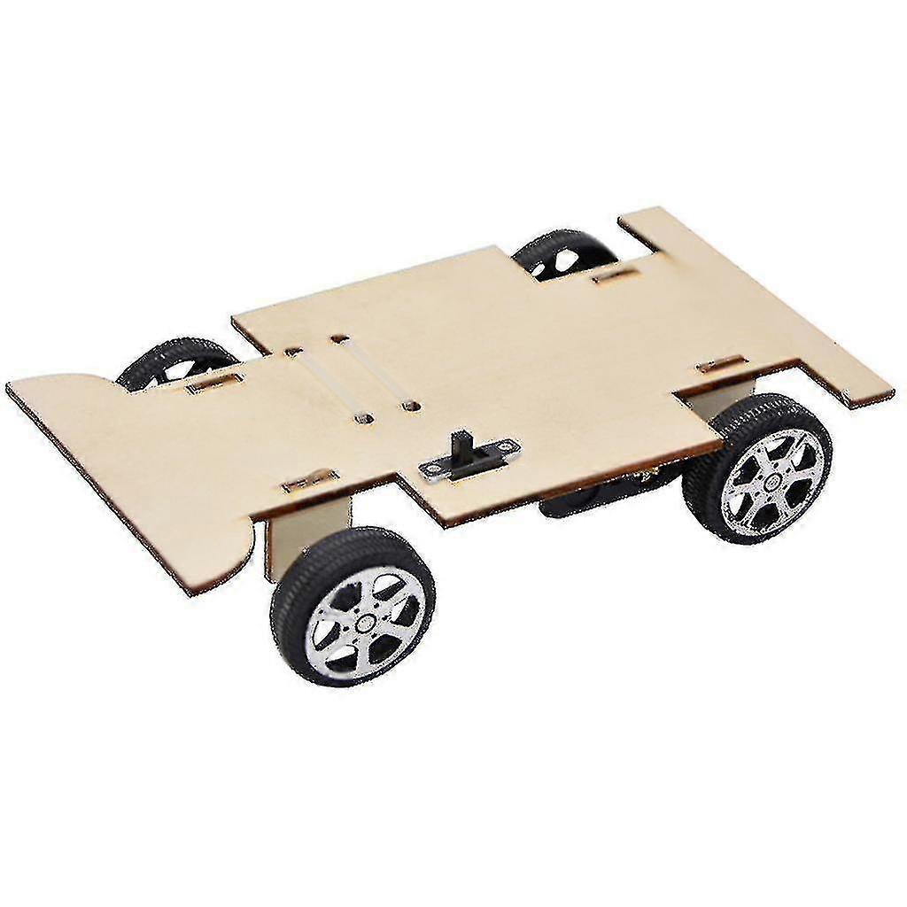 Electric Car Model Diy Assemble Kit School Physics Science Educational Toy