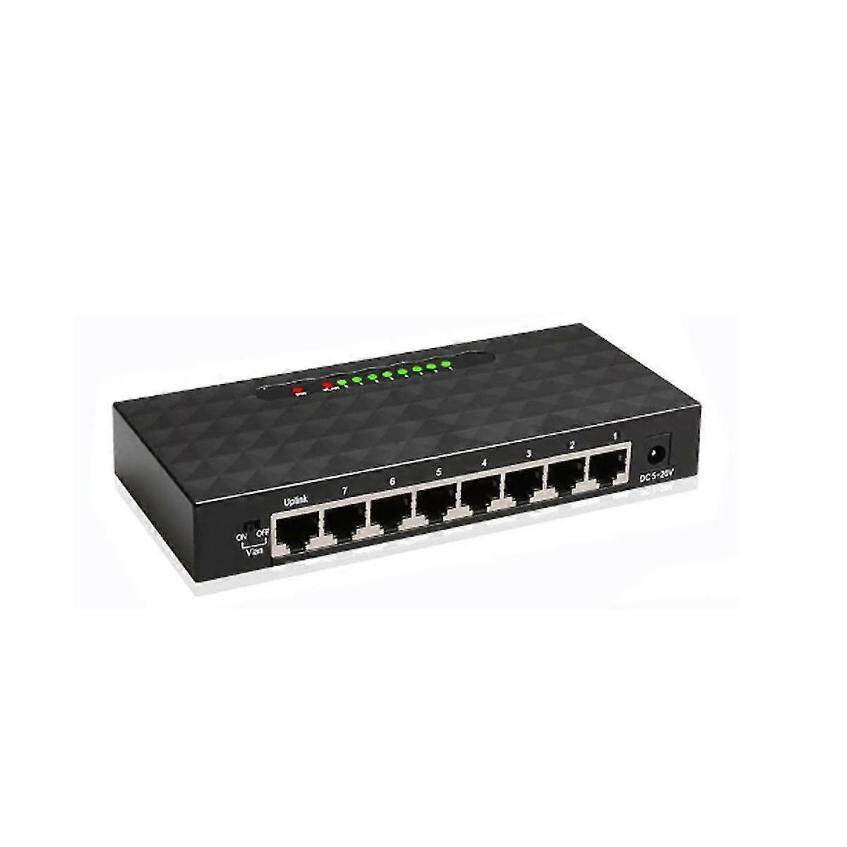 8port Ethernet Smart Switcher High Performance 1000mbps Network Switch Rj45 Hub Internet Injector E