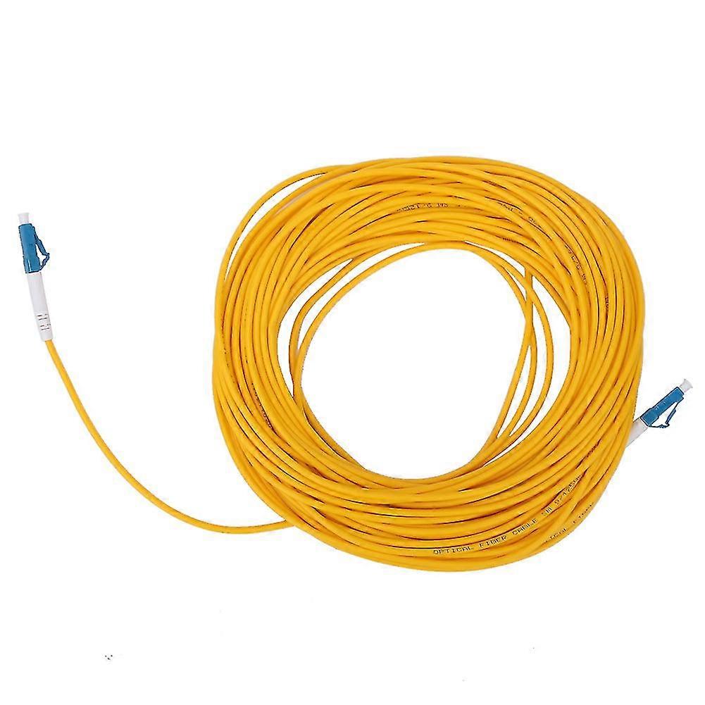 LC/UPC to LC/UPC Single Mode 3mm Fiber Optic Patch Cable Cord - 20m
