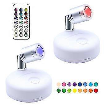 WirelSpotlight Battery Operated With Remote,light Angle Adjustable