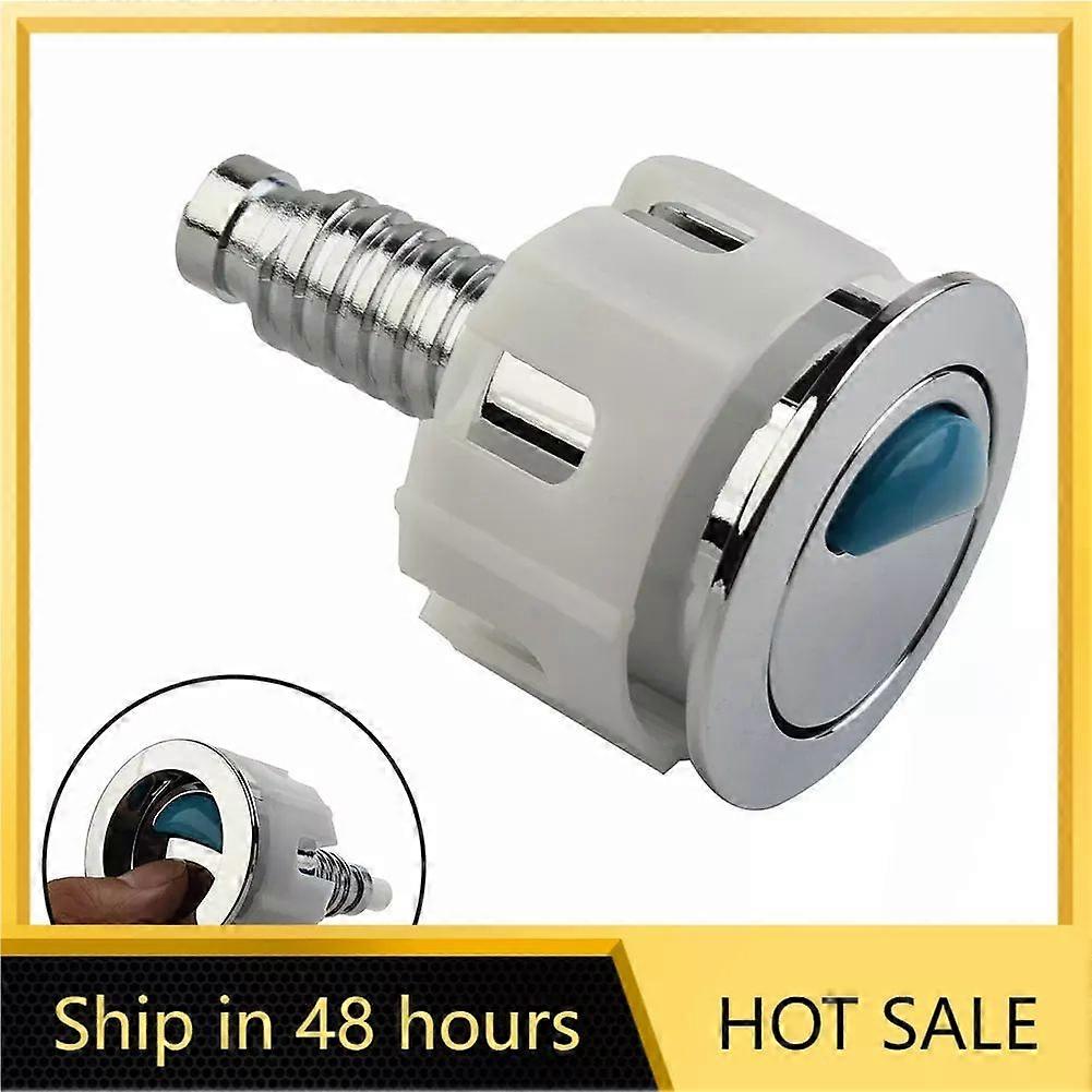 38-49mm For Ideal Flush Toilet Water Tank Button Round Shape For Ideal Cistern Tank Toilet Push Flush Buttons Push Switch