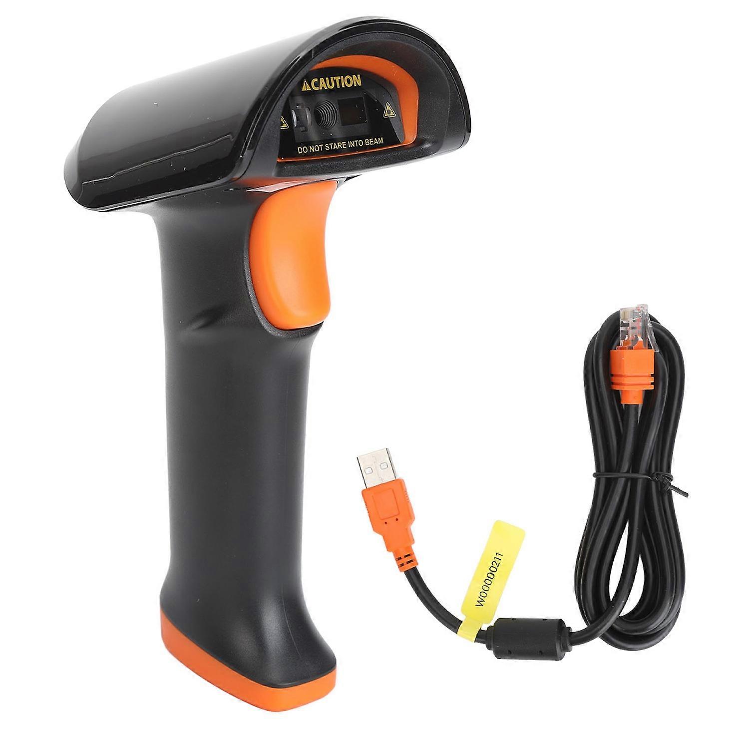 Barcode-Scanner QR-Code-Leser ABS Handheld 1D 2D-Scan-Tool für die Ladenlogistik Einzelhandel