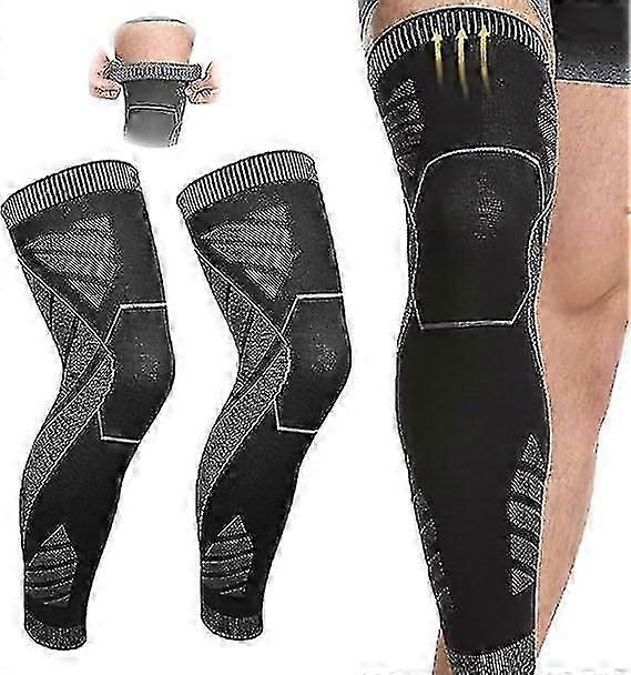 Flytex Full Leg Compression, Flytex V2 Manicotti di compressione per ginocchia e gambe, Manicotti di compressione per ginocchio Flytex, Sollievo dal dolore