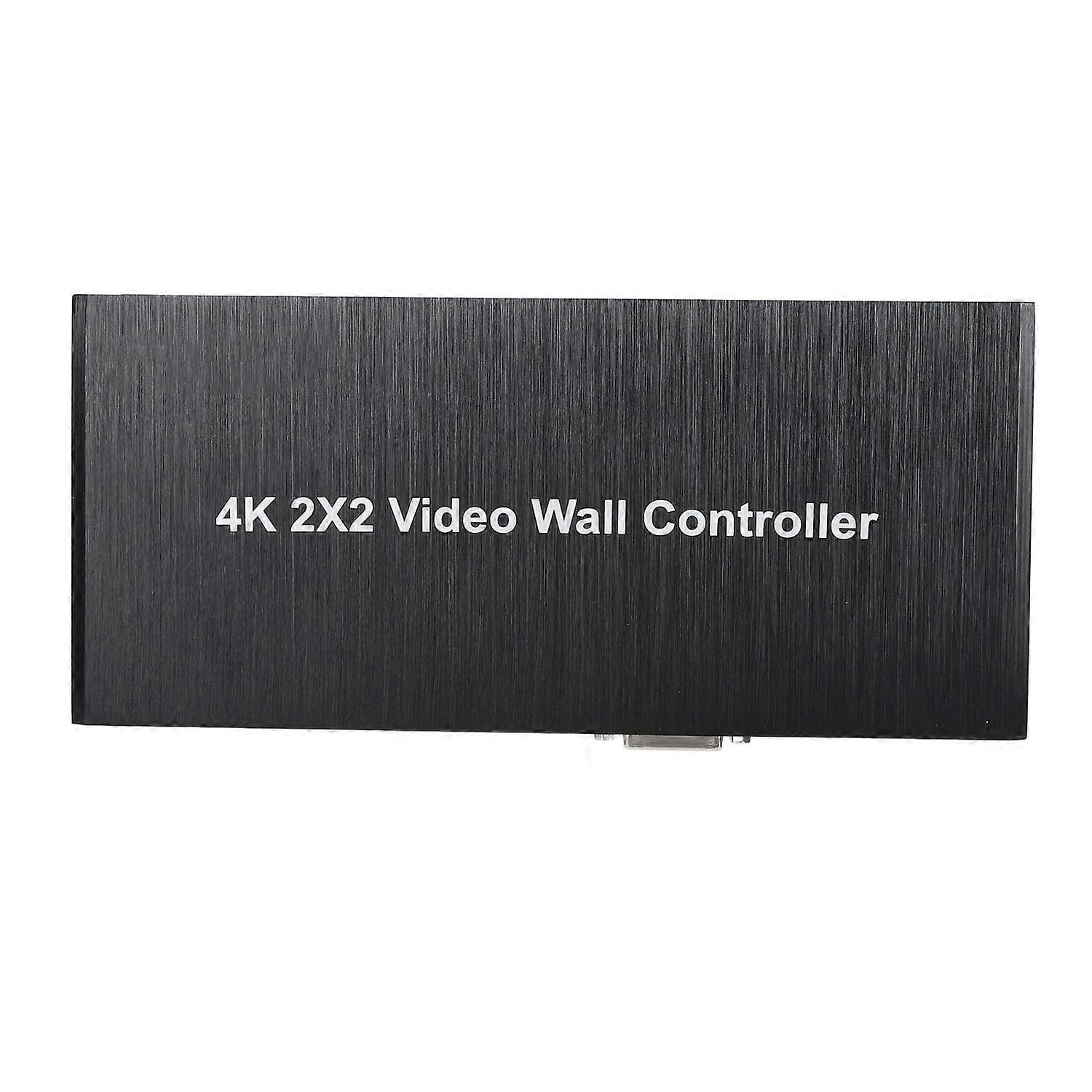 2x2 Videomuurcontrolemechanisme 4K 30Hz VGA Input HD Multimedia Interface Output 8 Vertoningsmodi Video Wal