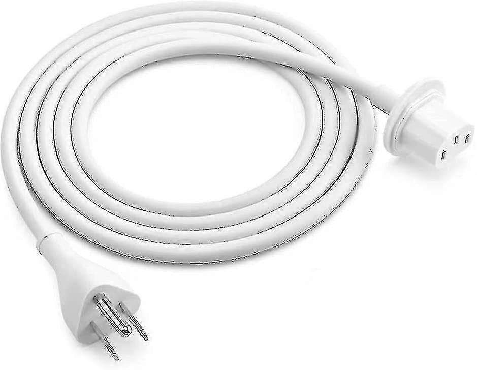 Cabo de extensão do adaptador de potência de substituição compatível com imac 20 polegadas 21,5' 24 polegadas cabo de alimentação de 27 polegadas, branco