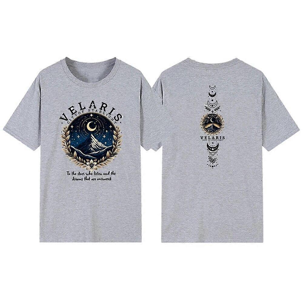 Velaris City of Starlight T-Shirt ACOTAR T-Shirt The Night Court T-Shirt Frauen Grafik T-Shirts Vintage T-Shirt SJM Merch Shirt Top
