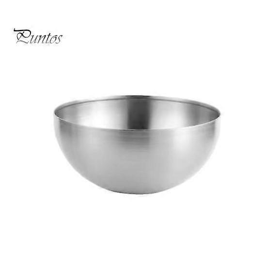 Stainless Steel Korean Salad Bowl Safe Modern Rounded Edge Smooth Surface Stain-resistant Salad Bowl