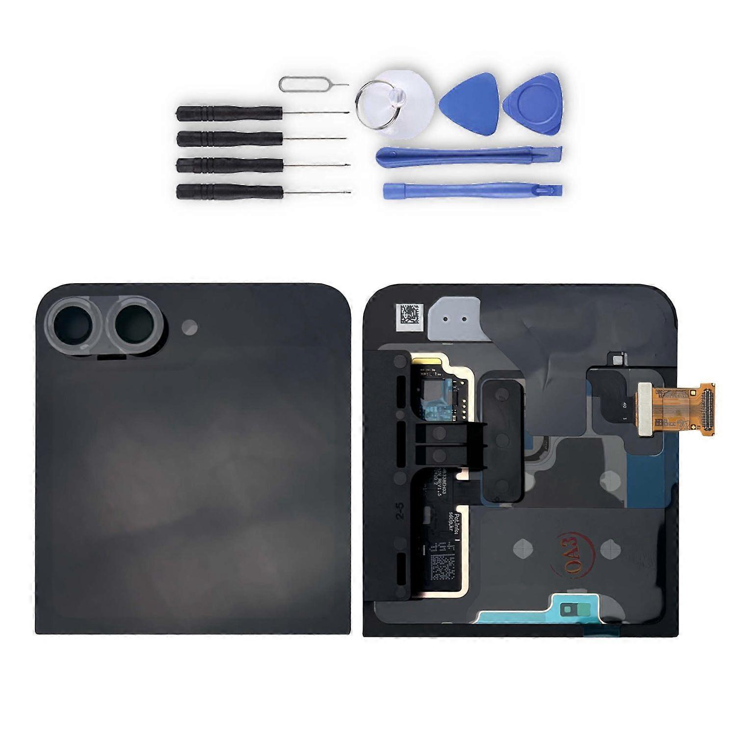 Samsung small LCD display for Galaxy Z Flip6 GH97-30012E replacement Crafted Black