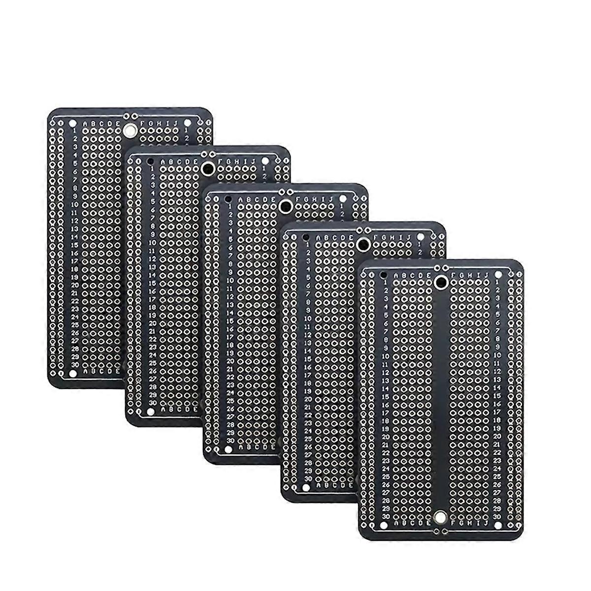 Double-Sided PCB Board Prototype Kit DIY Welding Project for Electronics Enthusiasts to Learn PCB W