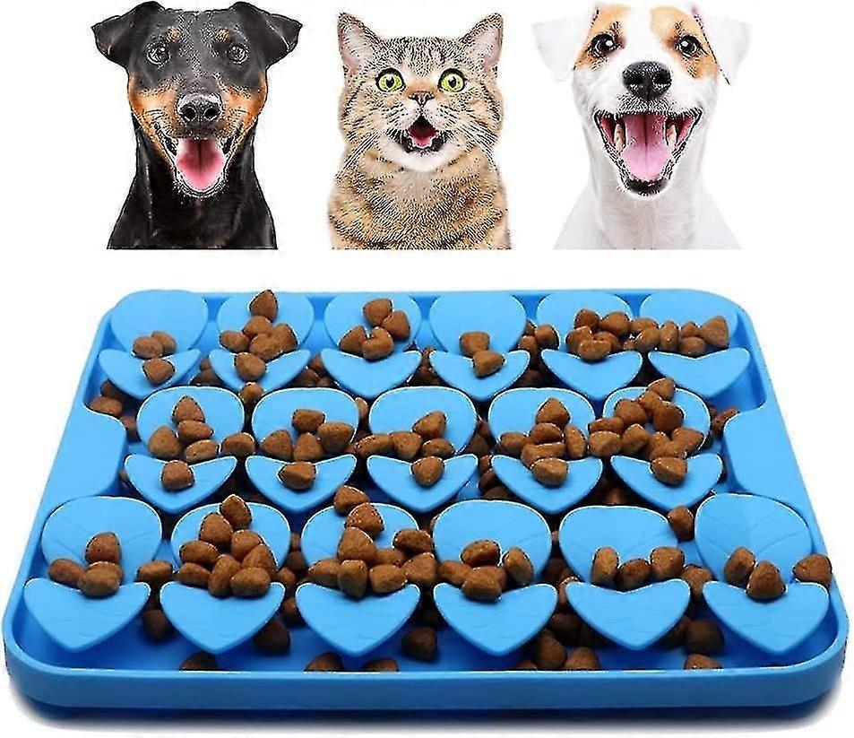 Silicone Snuffle Mat For Dogs, Dog Sniff Mat For Small Large Dogs Rabbit, Foraging Mat Lick Mat For Smell Training