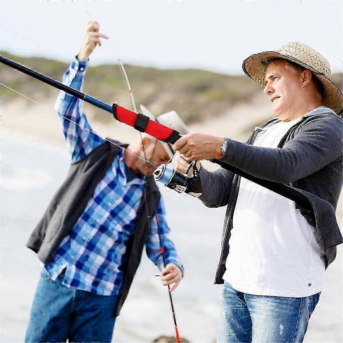 6 Stück Köderhüllen, Angelköderhüllen Köderhandschuhe Angelhakenschutz Köderschutz für Angelrute