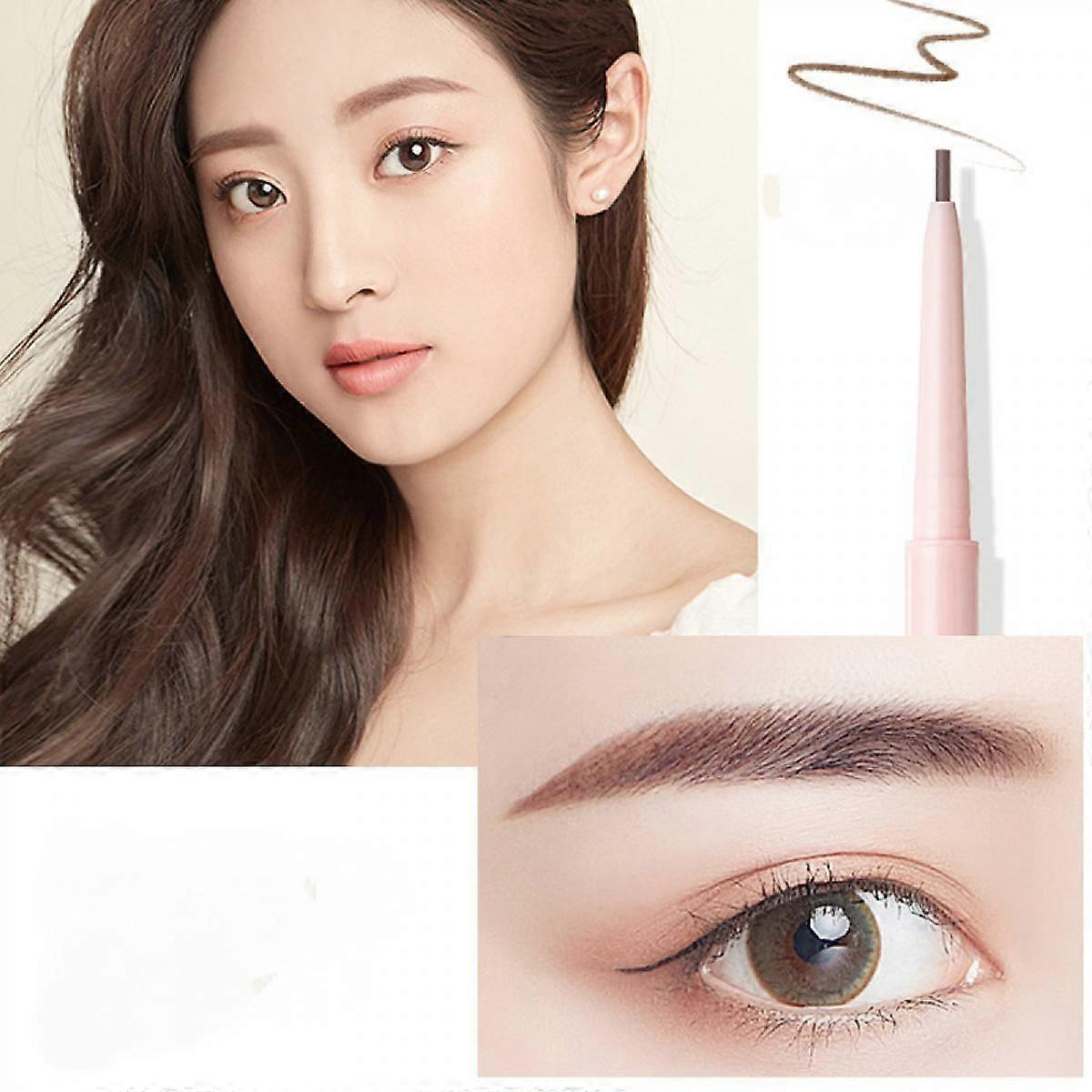 Ultra-fine Eyebrow Pencil Automatic Rotation Eyebrow Pencil,durable, Sweat-proof And Not Easy To Take Off Make-up,six Colors Available