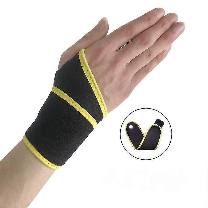 2 Pack Adjustable Wrist Brace, Breathable Wrist Wrap Band Offer Hand Support for Fitness, Bench Press, Weightlifting -One Size Fits Left or Right Hand