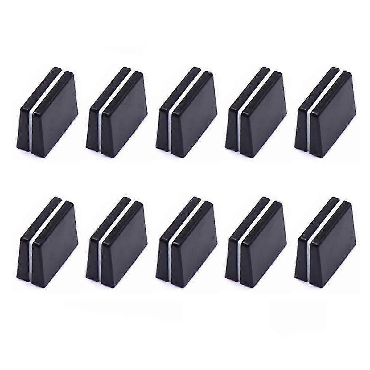 10 stuks Fader Caps Mixer Fader Slider Knoppen Vervanging Knoppen Caps voor Mixer Console Accessoires