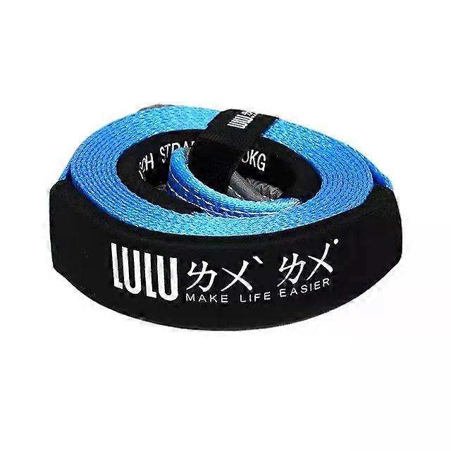 5M5T Automobile Traction Rope Emergency Rescue Strong Tow Rope Polyester Automobile Trailer Belt Car Towing Hook Steel MAXP