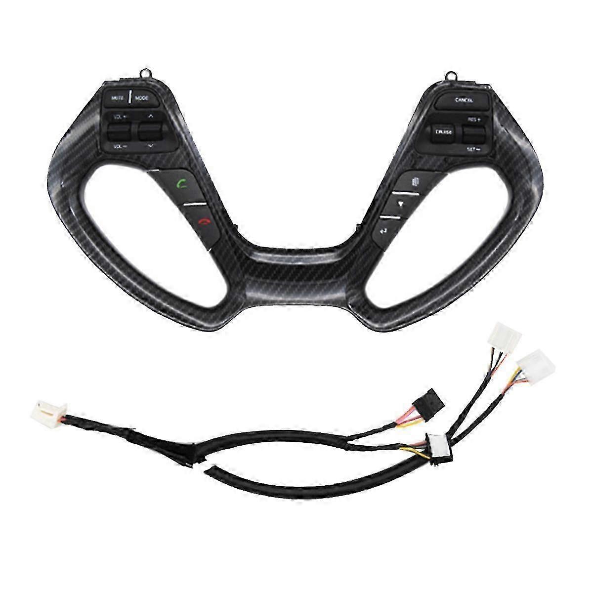 Car Multifunctional Steering Wheel Buttons Switch Volume Cruise Control Button compatible 2011-2017