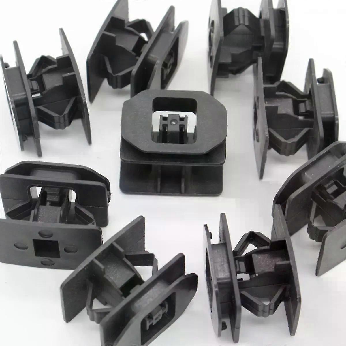 10 pcs. Rocker Clips Panel Clips Clamp Mounting Bolts For Ford