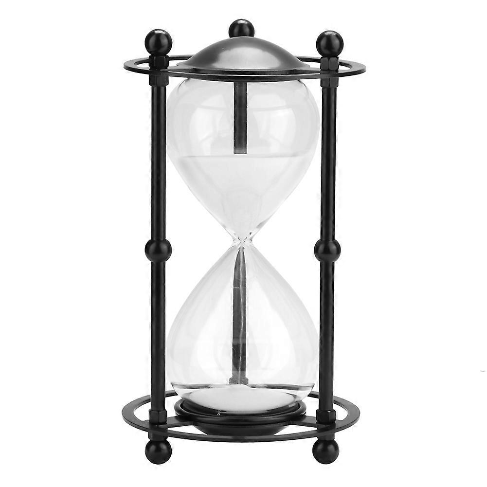 Innovative Iron Frame Sand Clock 30 Minutes Sand Timer Glass Home Desk Decor Ornament