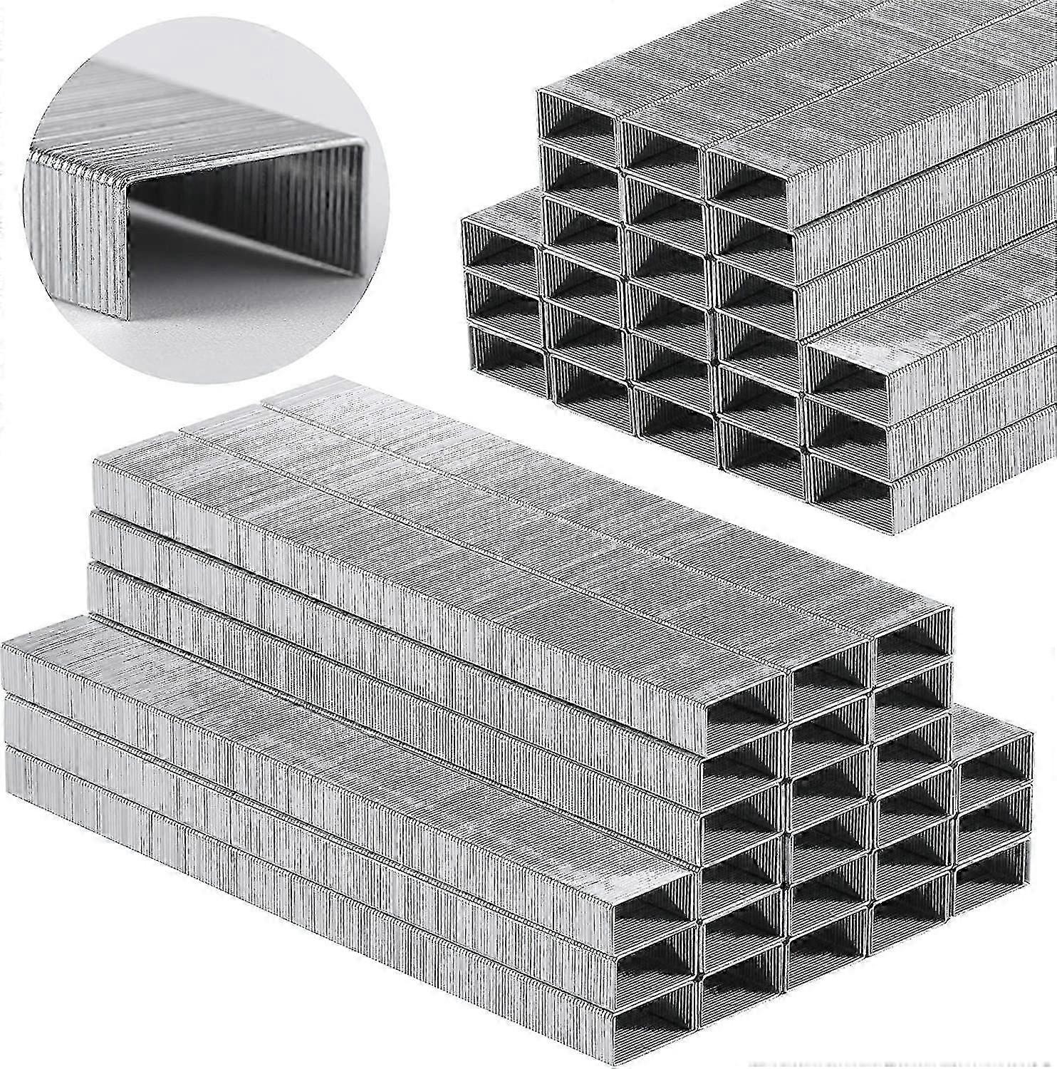 10,000 Staples, Standard Staples For Stapler, 1/4 Inch Staples