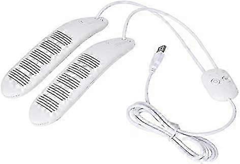 USB 5V Shoe Dryer Boot Dryer  Intelligent Timing(white)