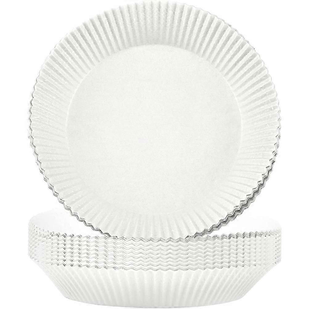 50/100 Pcs Air Fryer Parchment Paper Liners High Temperature Waterproof Greaseproof Baking Paper for Oven Air Fryer Roasting Microwave