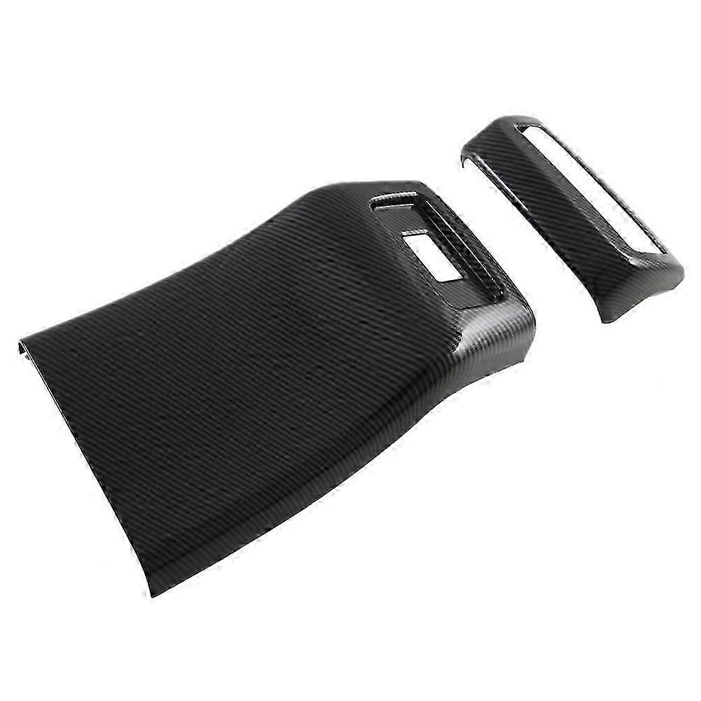 لعام 2024 ABS ألياف الكربون خلفي مخرج الهواء الخلفي تنفيس إطار غطاء تقليم الملحقات