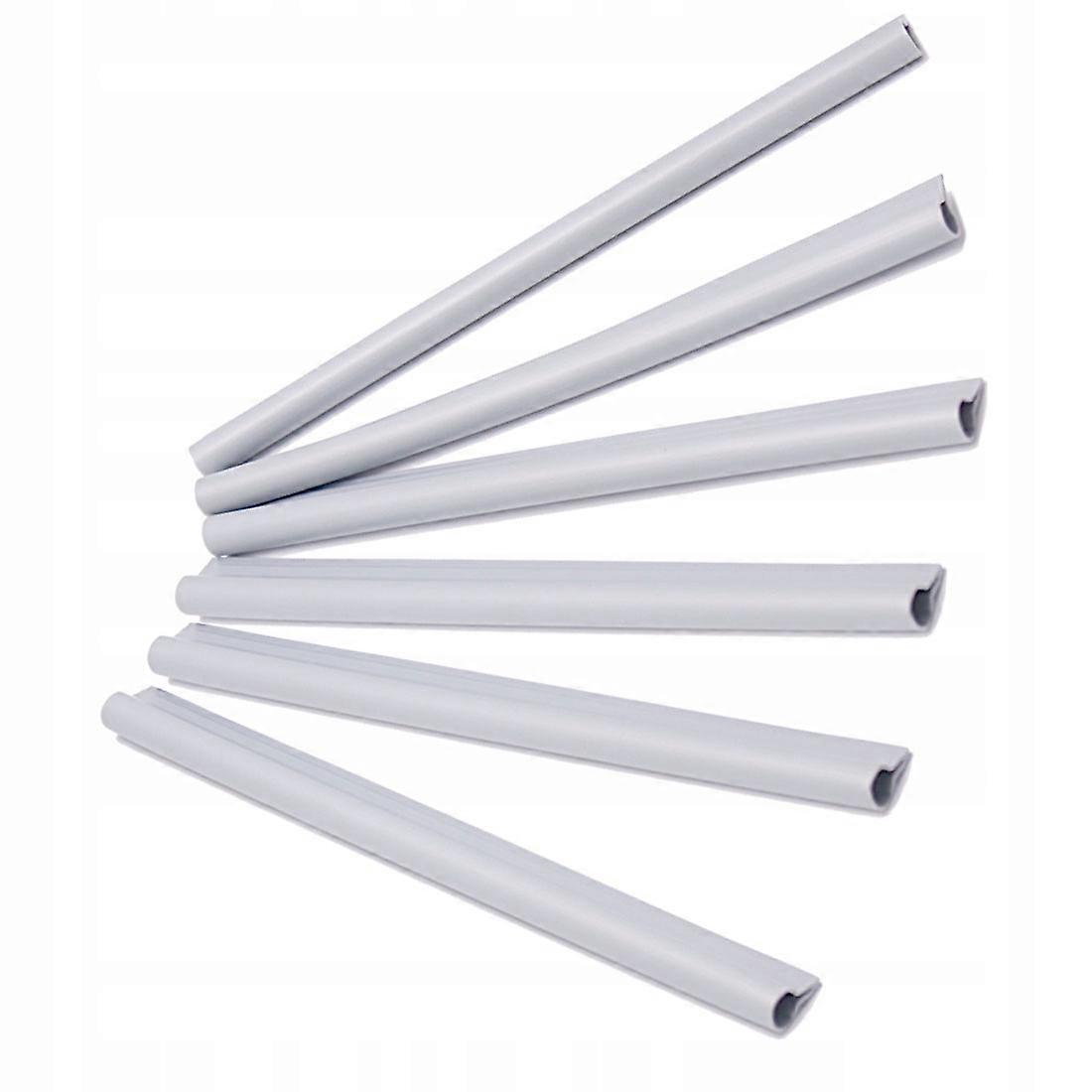 KADAX Clips para Paneles de Cinta de Valla gris 6pcs.