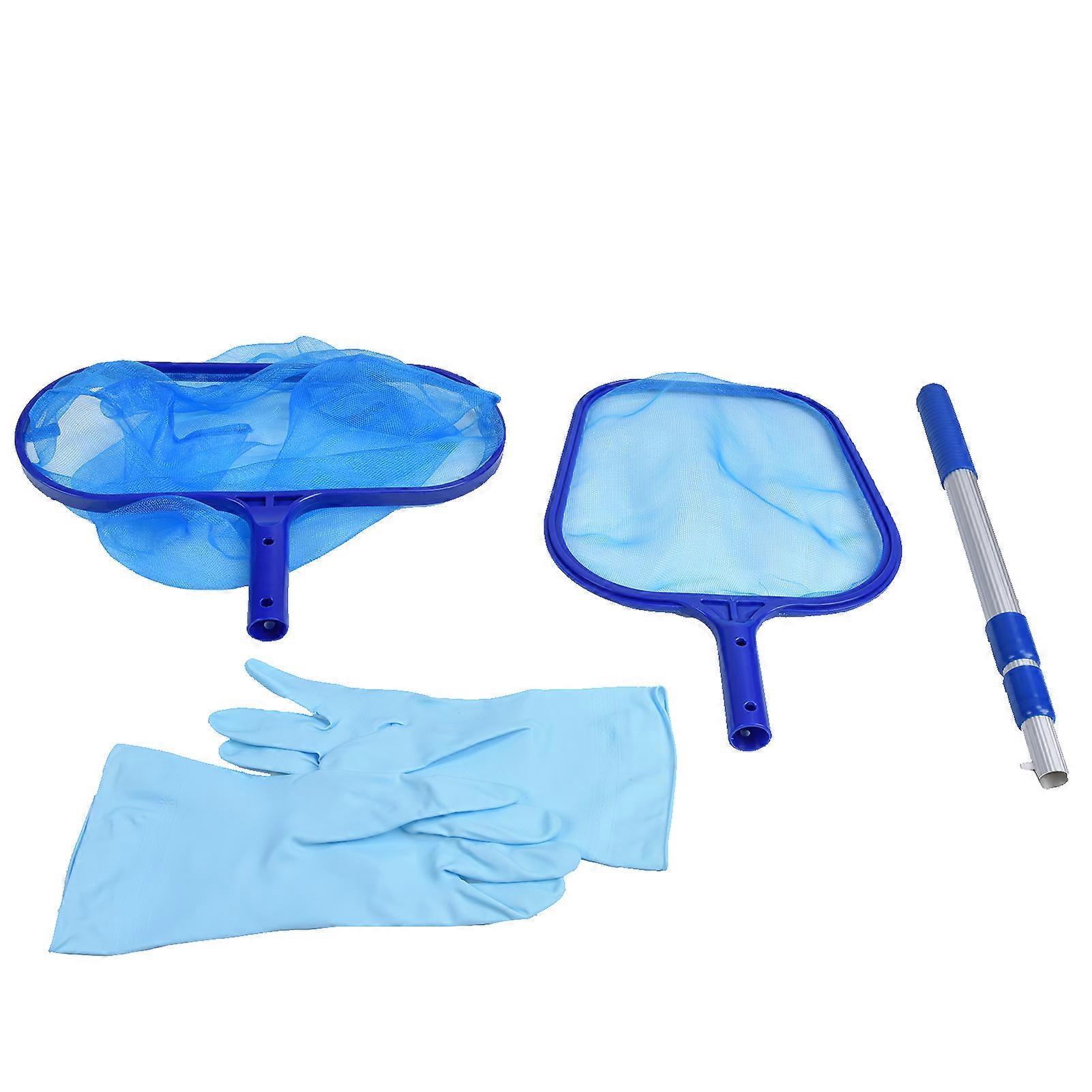 Pool Quick Effective Removal Safe Easily Use Complete Tools Deep Skimmer Net Kit for Swimming Pool