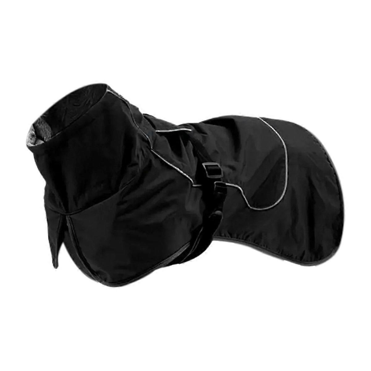 Reflective Dog Jacket with Fleece Lining for Pets in Cold Weather