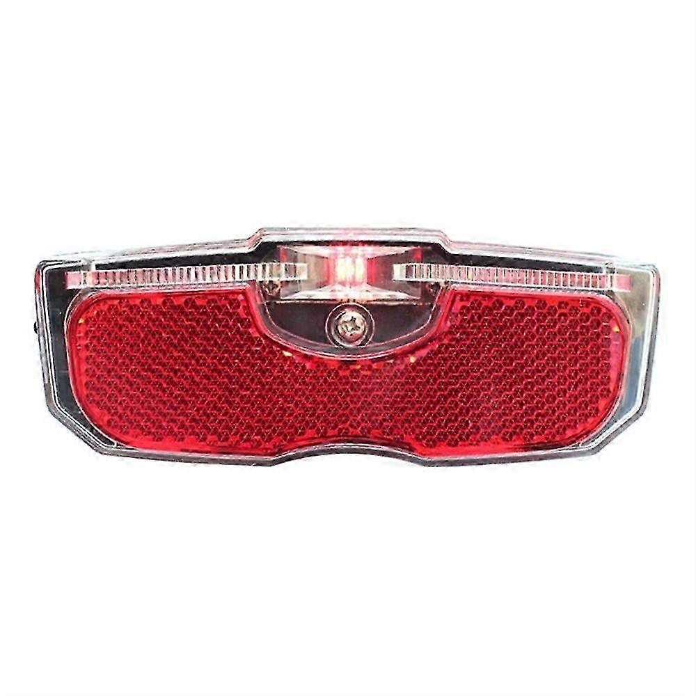 Bicycle Rear Mount Light and Reflective Safety Rack for Warning