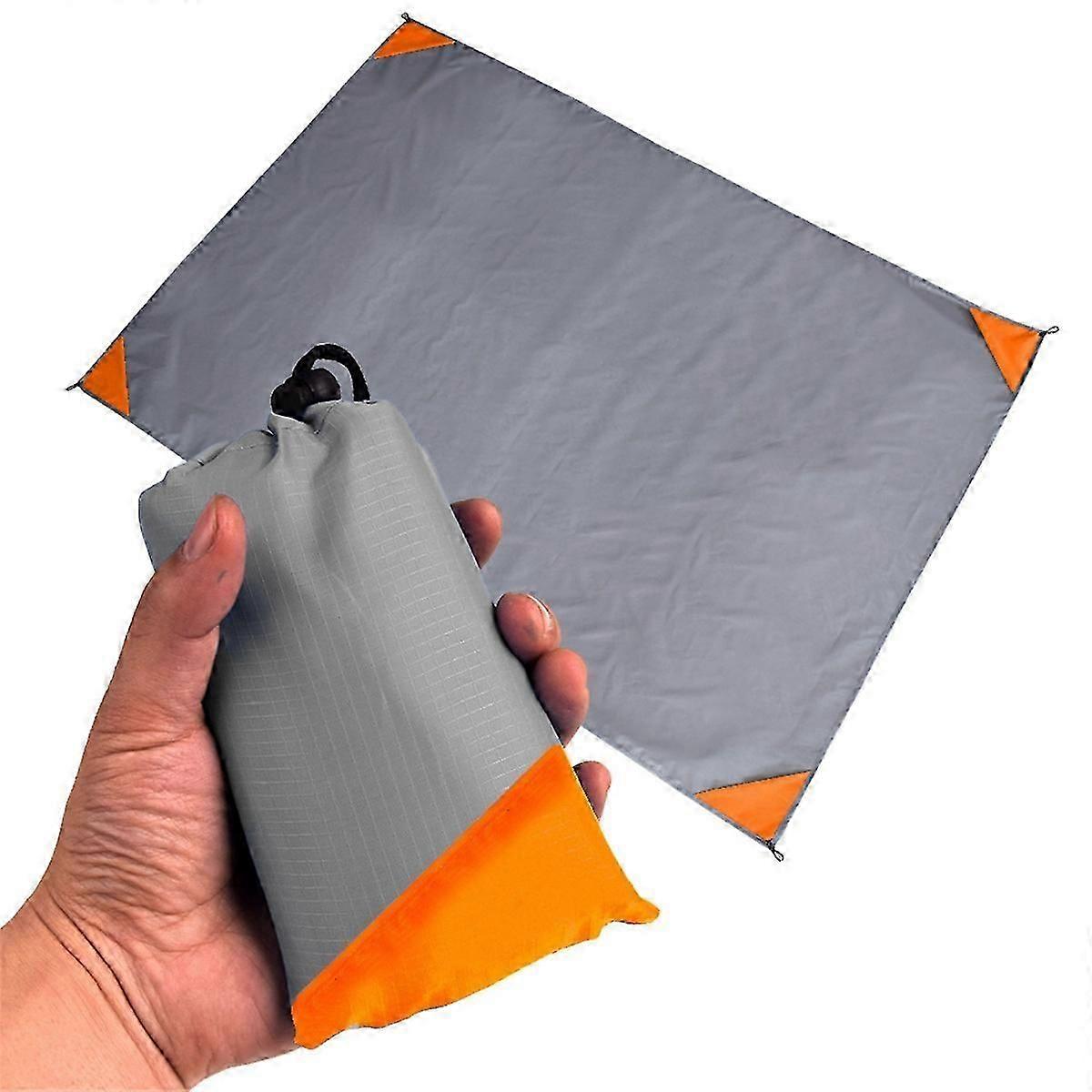 حصيرة التخييم الخارجية المقاومة للماء ، بطانية نزهة ، حصيرة شاطئ بوليستر مقاومة للرطوبة لأنشطة الحديقة والشاطئ