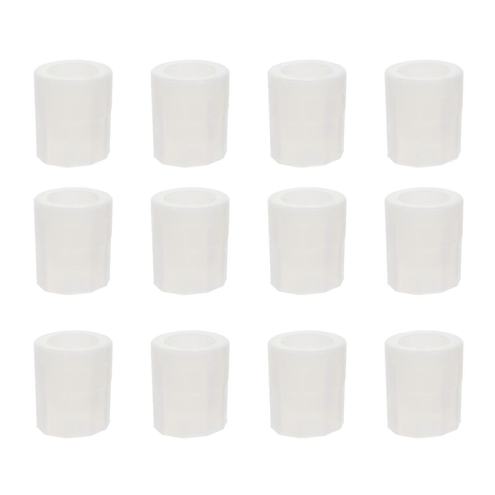1 Set 10Pcs Shot Glass Molds Practical Silicone Wine Glass Ice Cube Molds