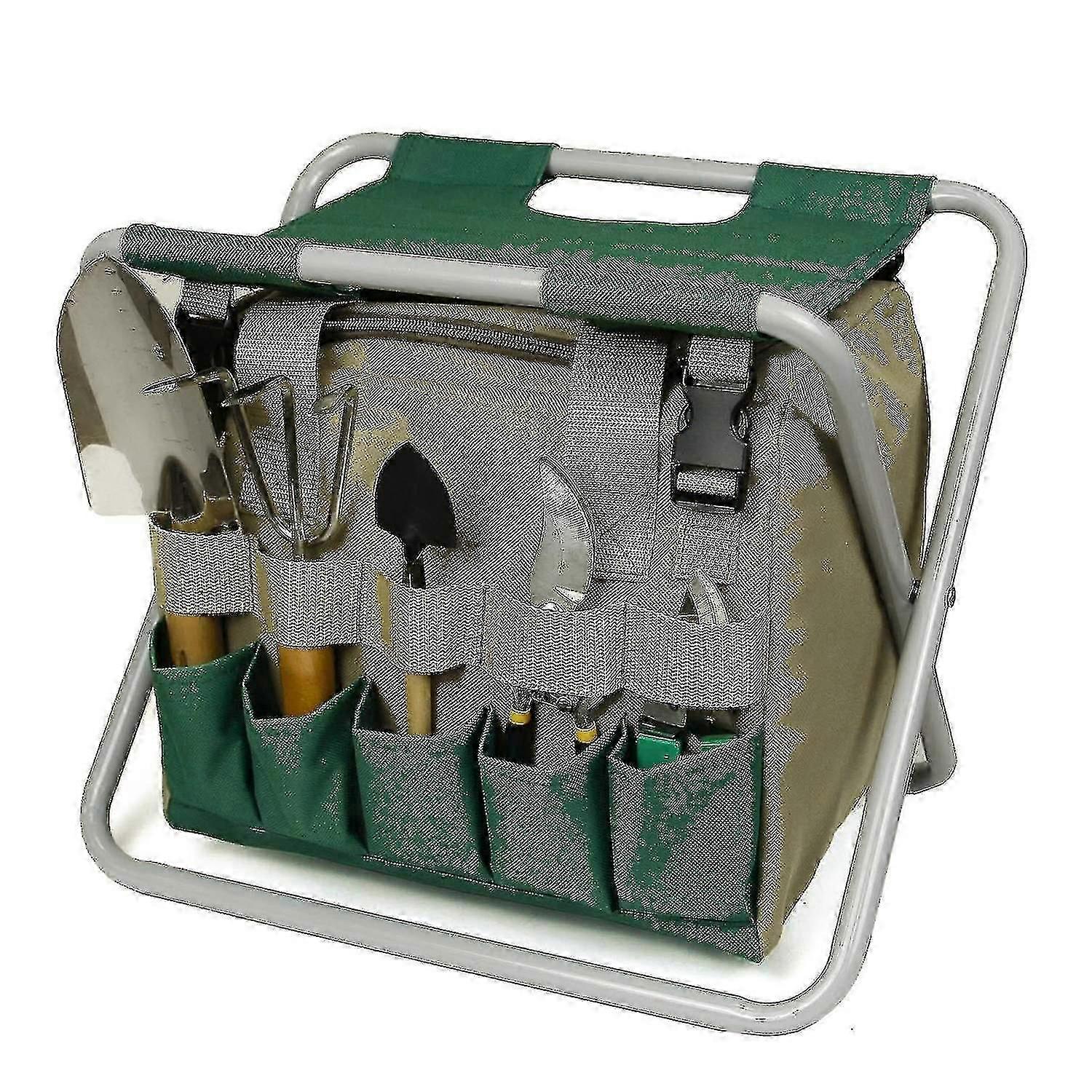 Multifunctional Detachable Foldable Large Capacity Garden Folding Fishing Garden Tool Folding Stool