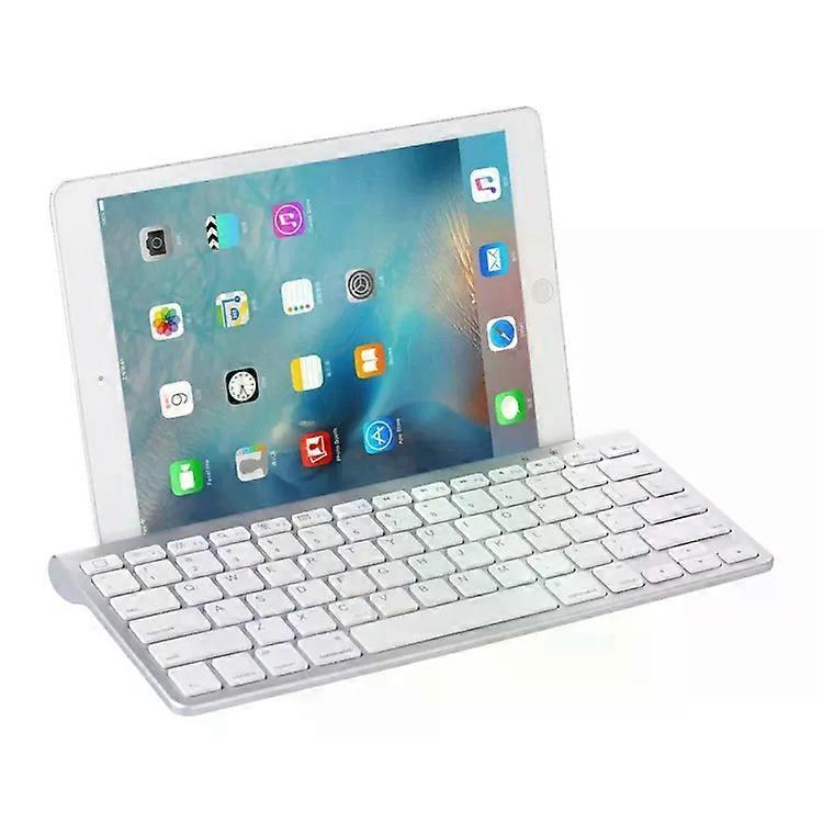 Wireless Bluetooth Mini Keyboard-78 Keys,Ultra-thin,Built-in Holder,Supports Android/iOS/Windows