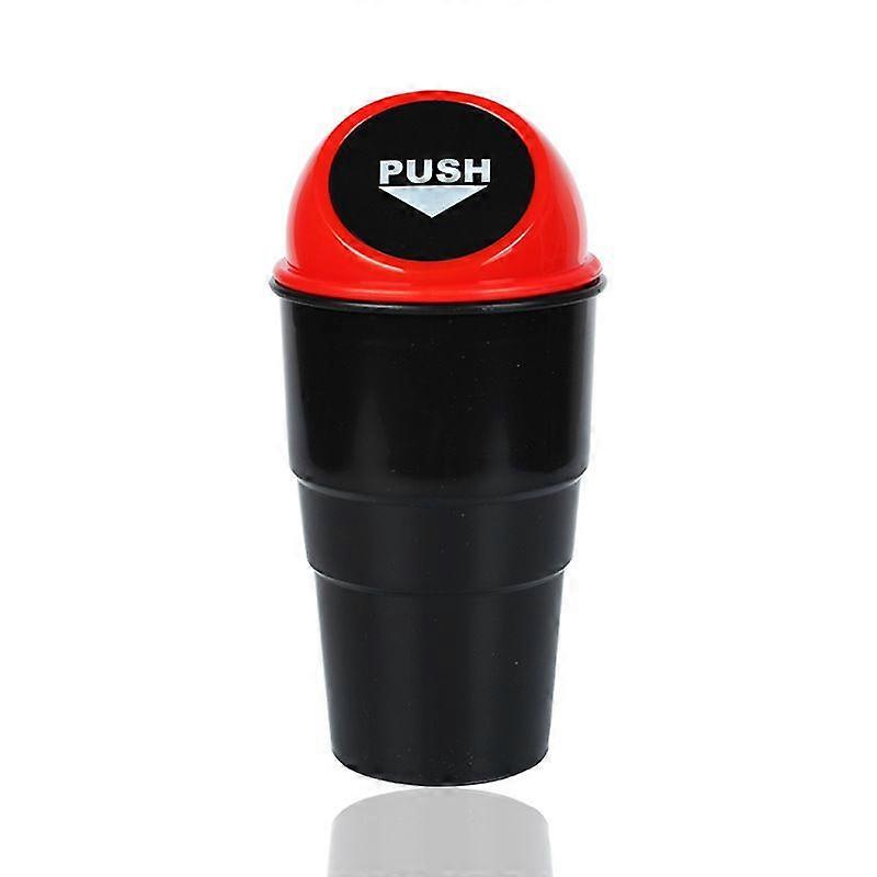 20*6.5*9CM-Red-Universal Car Small Trash Can