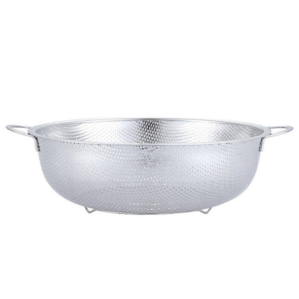 Multifunction Mesh Net Food Rice Strainer Removable Colander Basket Kitchen Dish