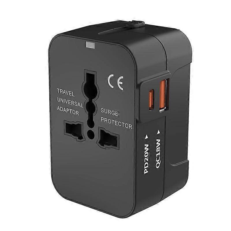 Global universal conversion plug socket 2USB