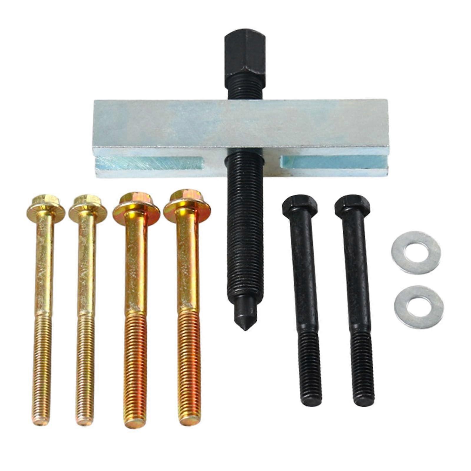 Remove the impeller puller of the engine blower wheel, the crankshaft, the pulley of the steering bearing, and the maintenance tool.