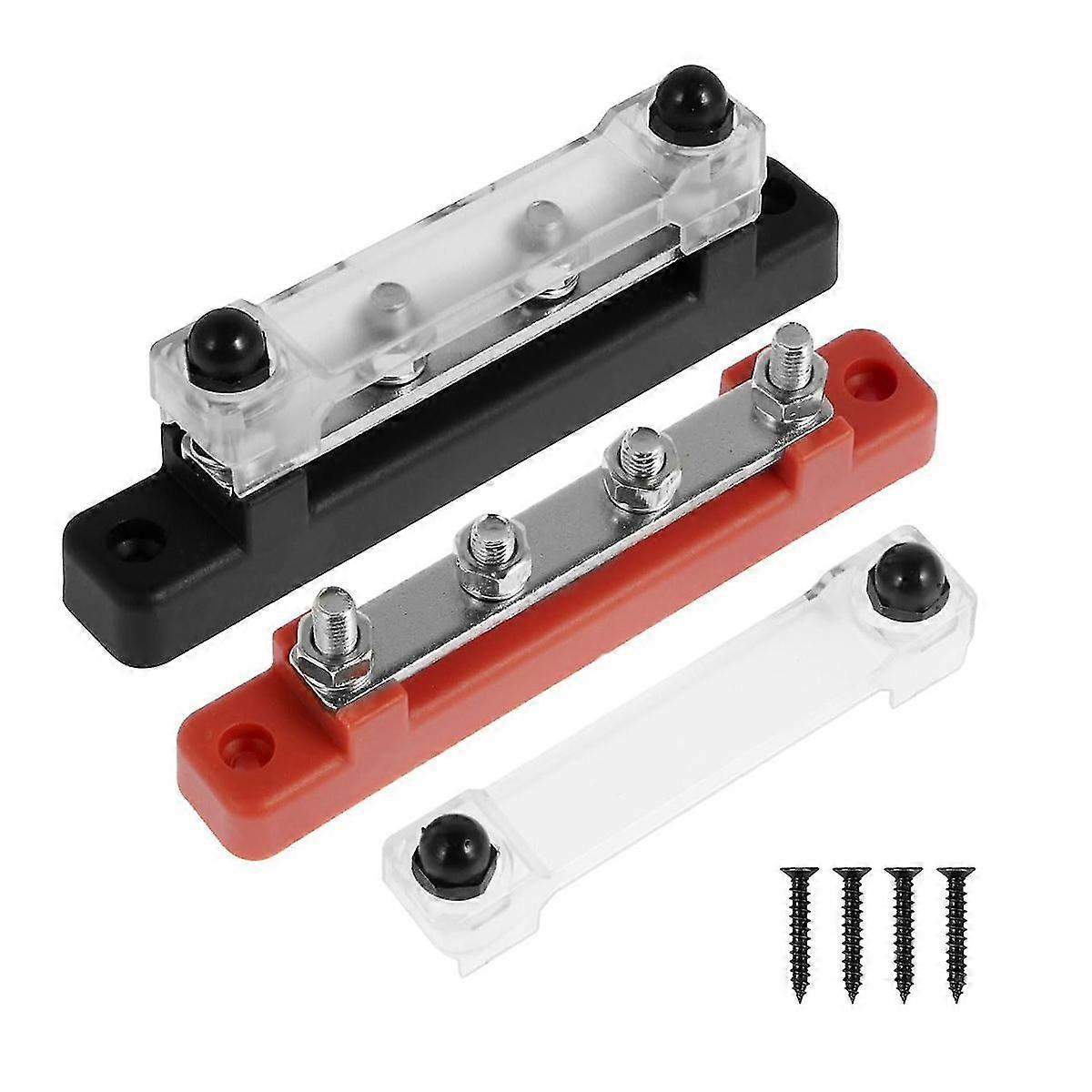 Power Distribution Block, Bus Bar Junction Block Battery Busbar Terminal Block Ground Connecting Bl