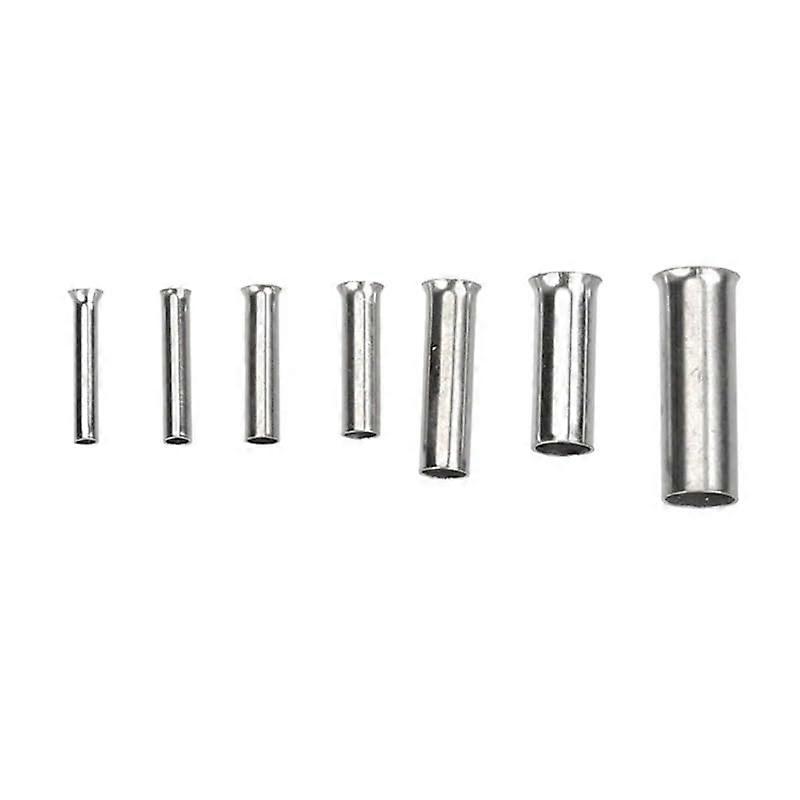 Unulated Cable Sleeves Metal Wire End Ferrules Set Wire End Crimp Pin End Terminals Connectors 600pcs/set