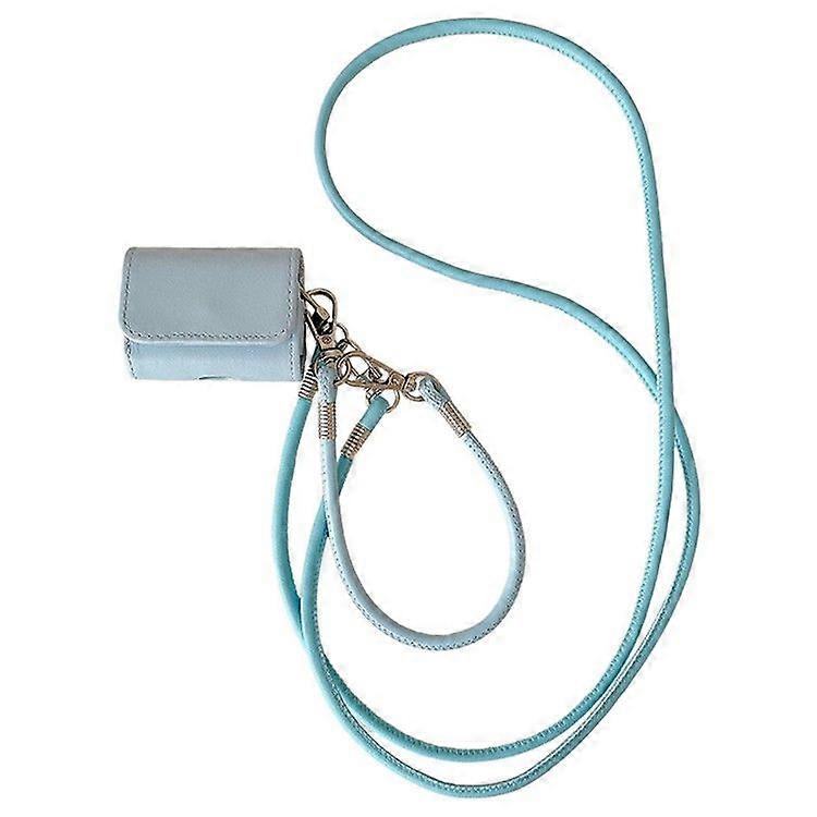 For Apple AirPods Pro 2/ AirPods Pro Charging Case Cover Simple Style Bluetooth Earbuds Case with Shoulder/ Wrist Strap