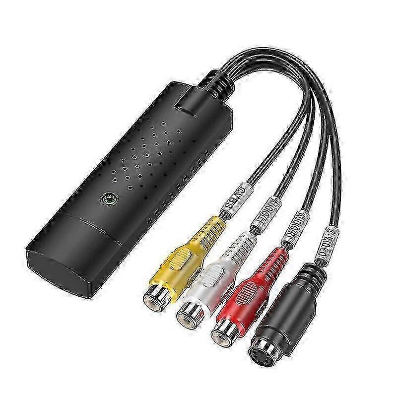 Video Grabber Usb Grabber Card, Convert Audio Video Digitizer Adapterusb2.0 Video Capture Card Ezcap Live Recording Image Audio Mobile Phone Capture H