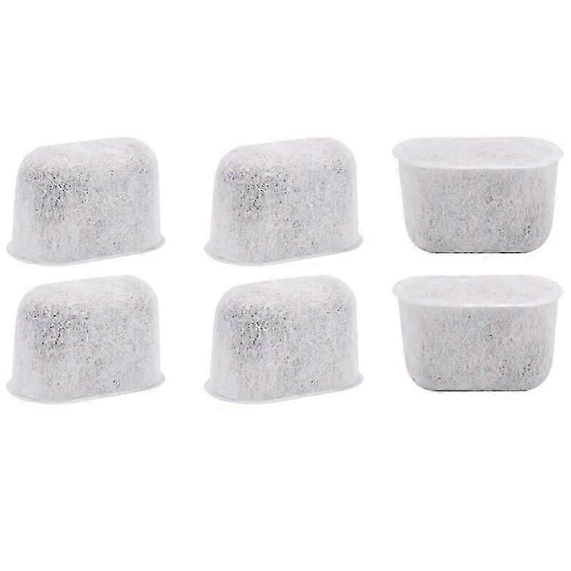 6 Pack Replacement Water Filters for , Pure Charcoal Coffee Filters for All Coffee Makers