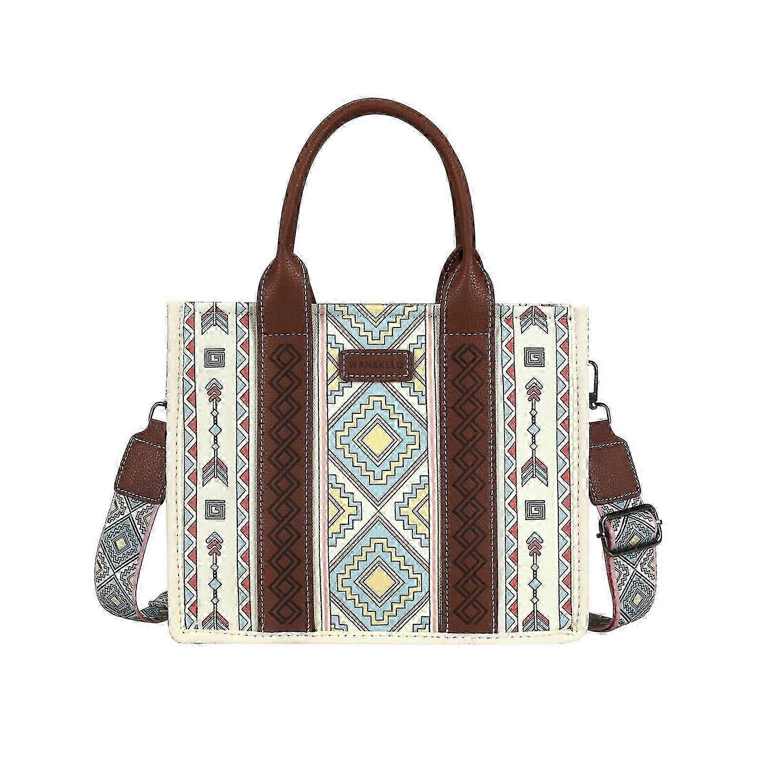 Wrangler Tote táska nyugati pénztárcák nőknek váll Boho azték kézitáskák ÚJ