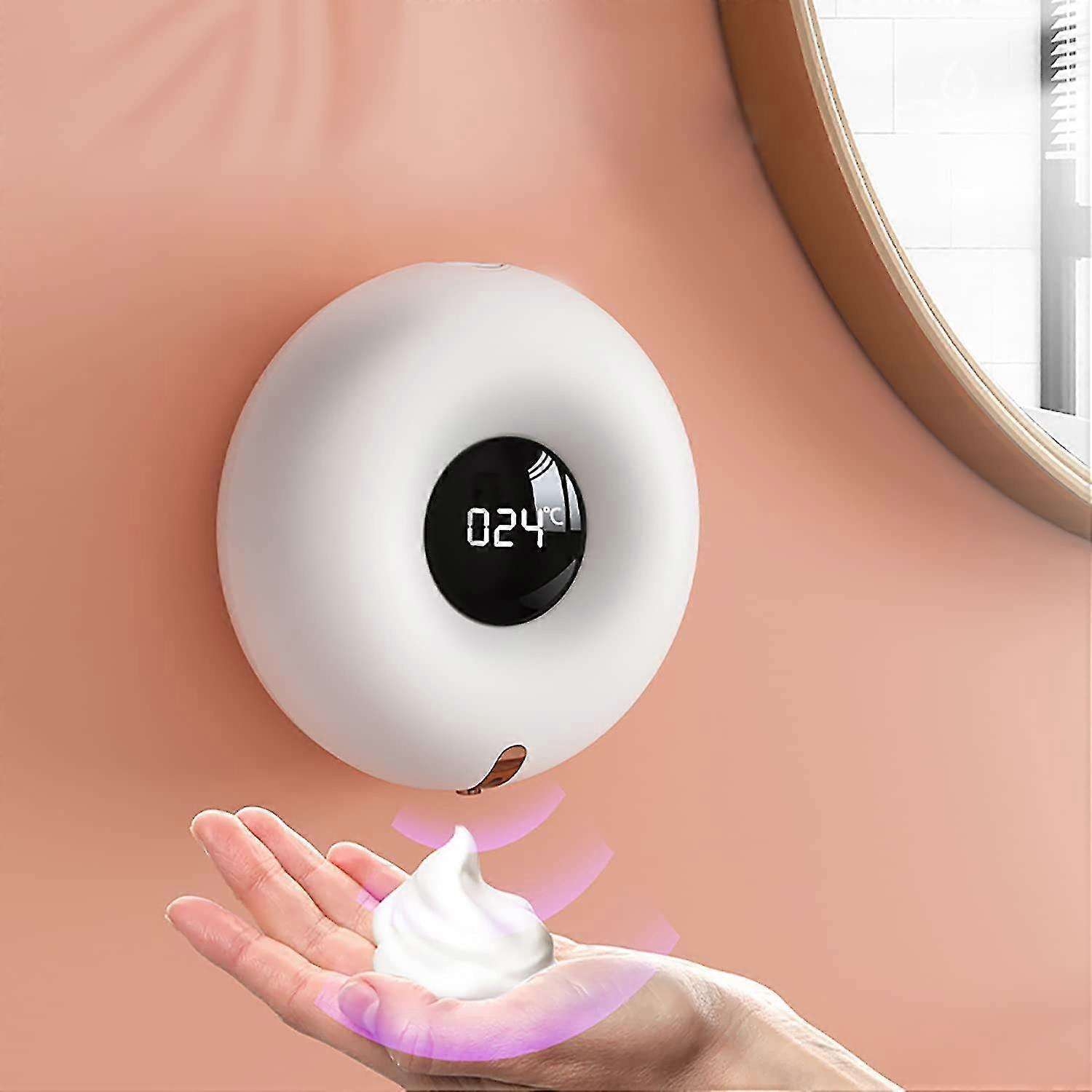 Automatic Soap Dispenser Wall Mounted Soap Dispenser Liquid Soap Dispenser Contactless Foam Soap Dispenser Infrared Sensor Type C Charge