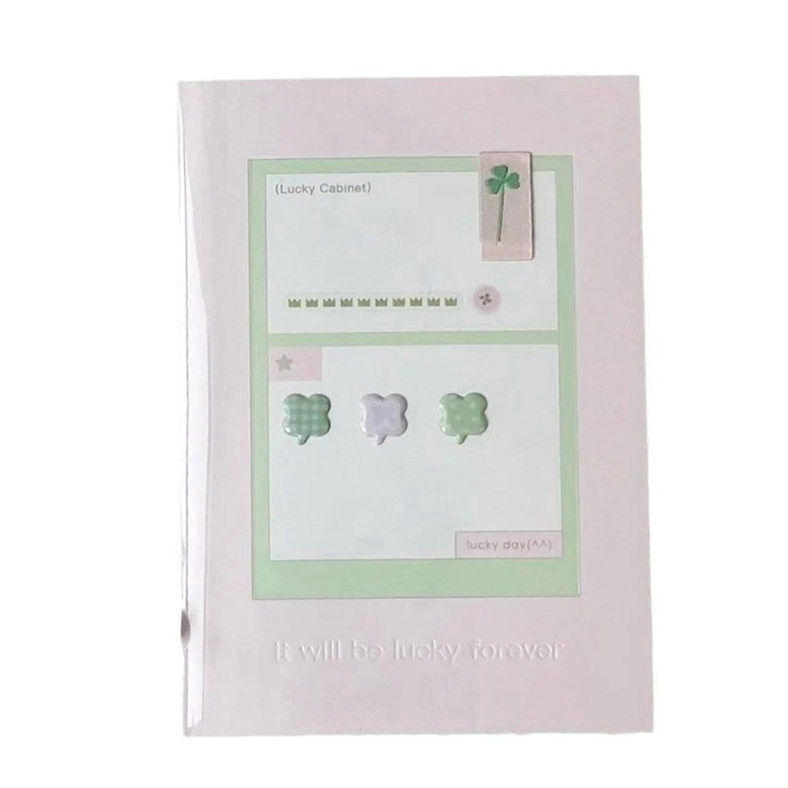 Travel Notebook for Scrapbooking Journaling 80 Sheets Notebook Journal Adhesive Binding Notepads for Writing 148x104mm