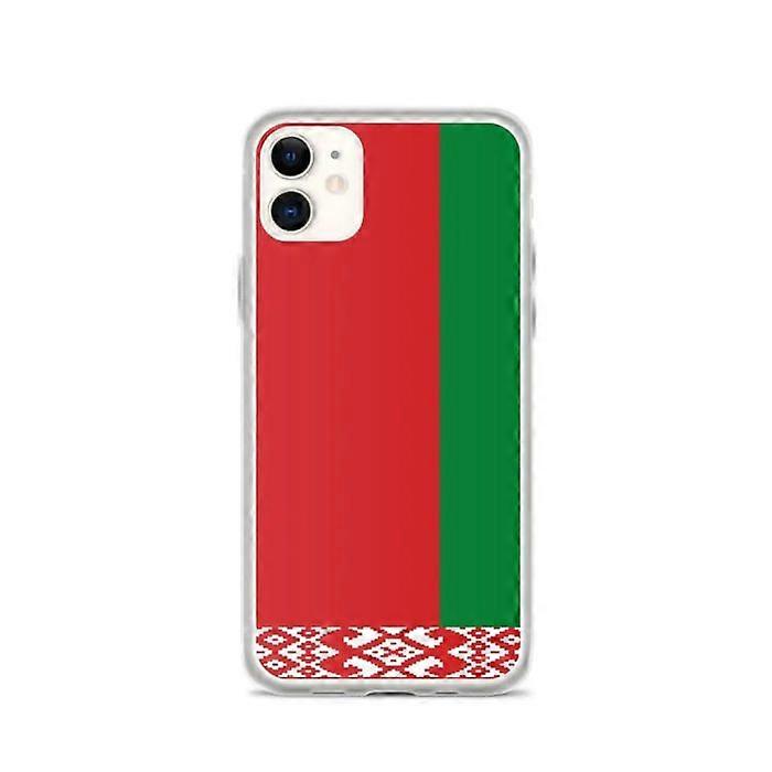 Phone Case - PIXELFORMA - Flag of Belarus - Compatible with iPhone 11 - Flexible - Durable